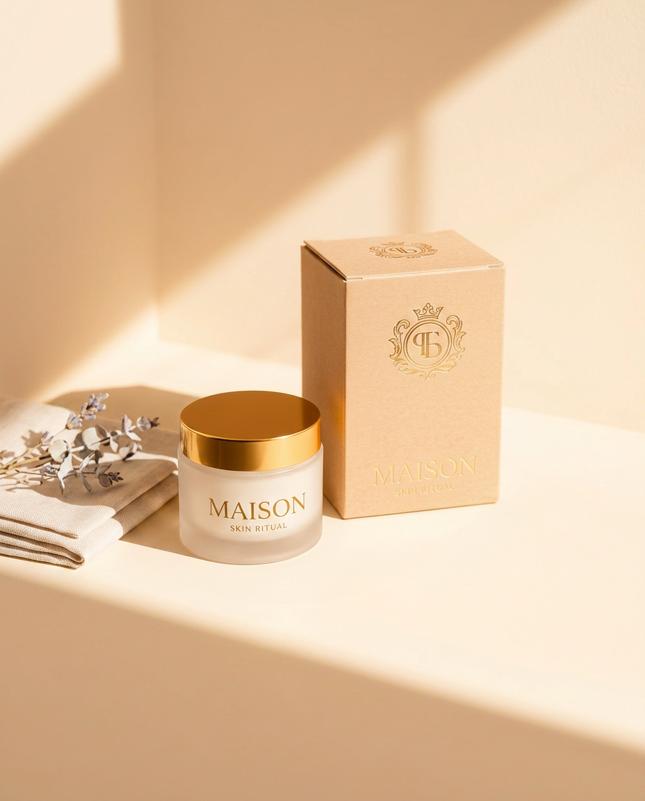 Maison Skin cosmetic packaging